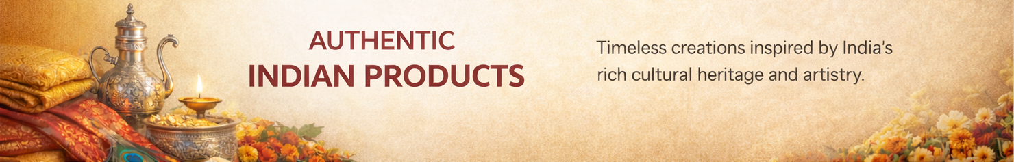 Authentic Indian handicrafts banner 1