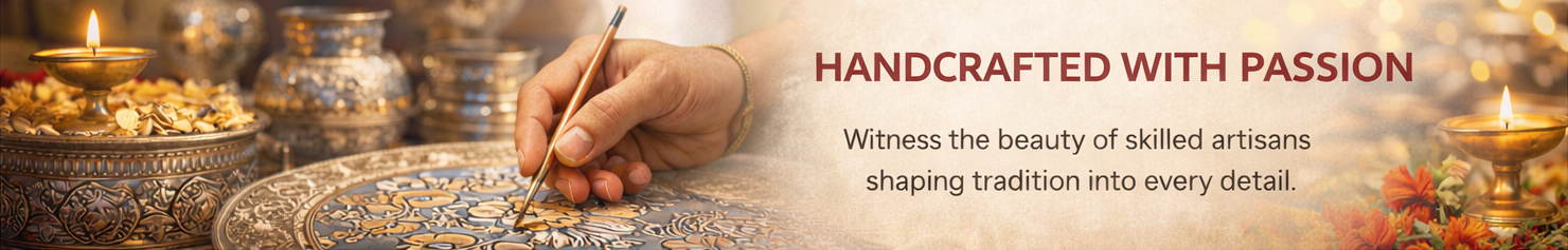 Authentic Indian handicrafts banner 2