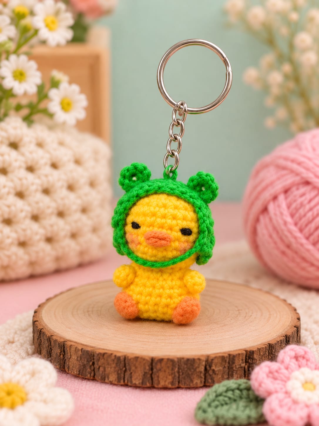 Crocheted Cute duck